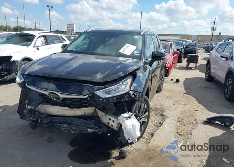 2020 Toyota Highlander Xle from USA, damaged, VIN 5TDGZRAHXLS505767